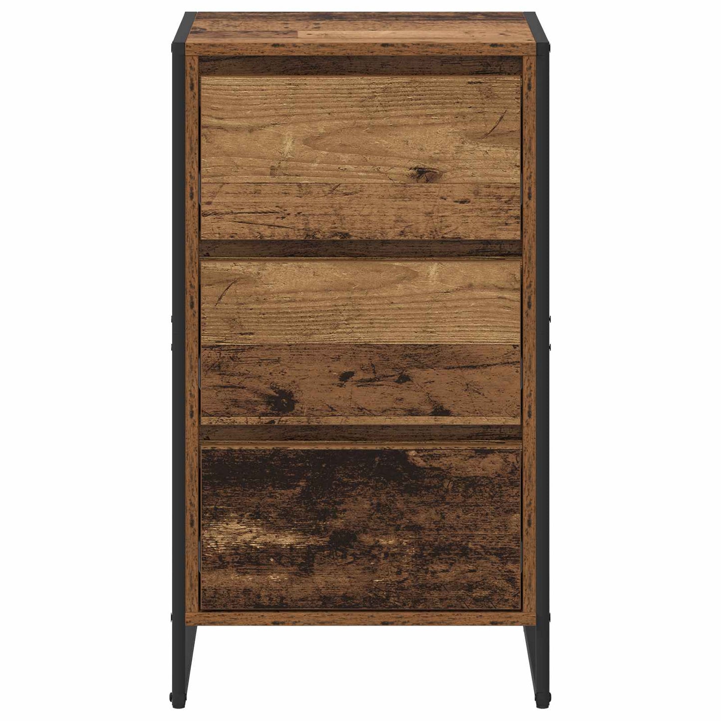 vidaXL Sideboard Old Wood 42 x 36 x 75.5 cm Engineered Wood