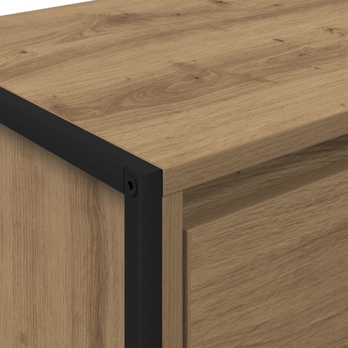 vidaXL Sideboard Artisian Oak 42 x 36 x 75.5 cm Engineered Wood