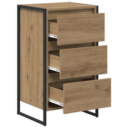 vidaXL Sideboard Artisian Oak 42 x 36 x 75.5 cm Engineered Wood