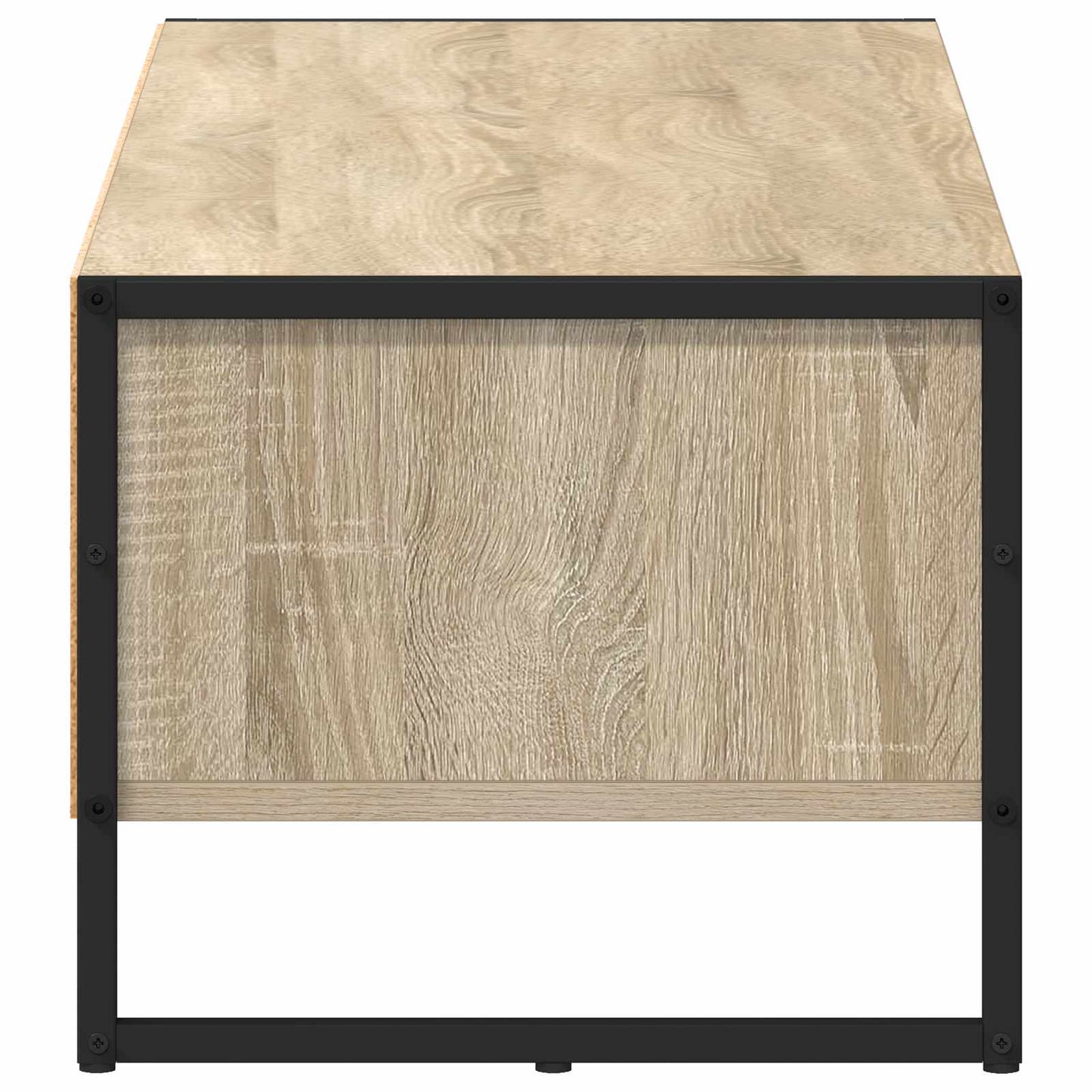 vidaXL TV Cabinet Sonoma 100 x 36.5 x 30.5 cm Engineered Wood