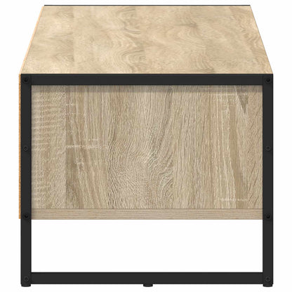 vidaXL TV Cabinet Sonoma 100 x 36.5 x 30.5 cm Engineered Wood