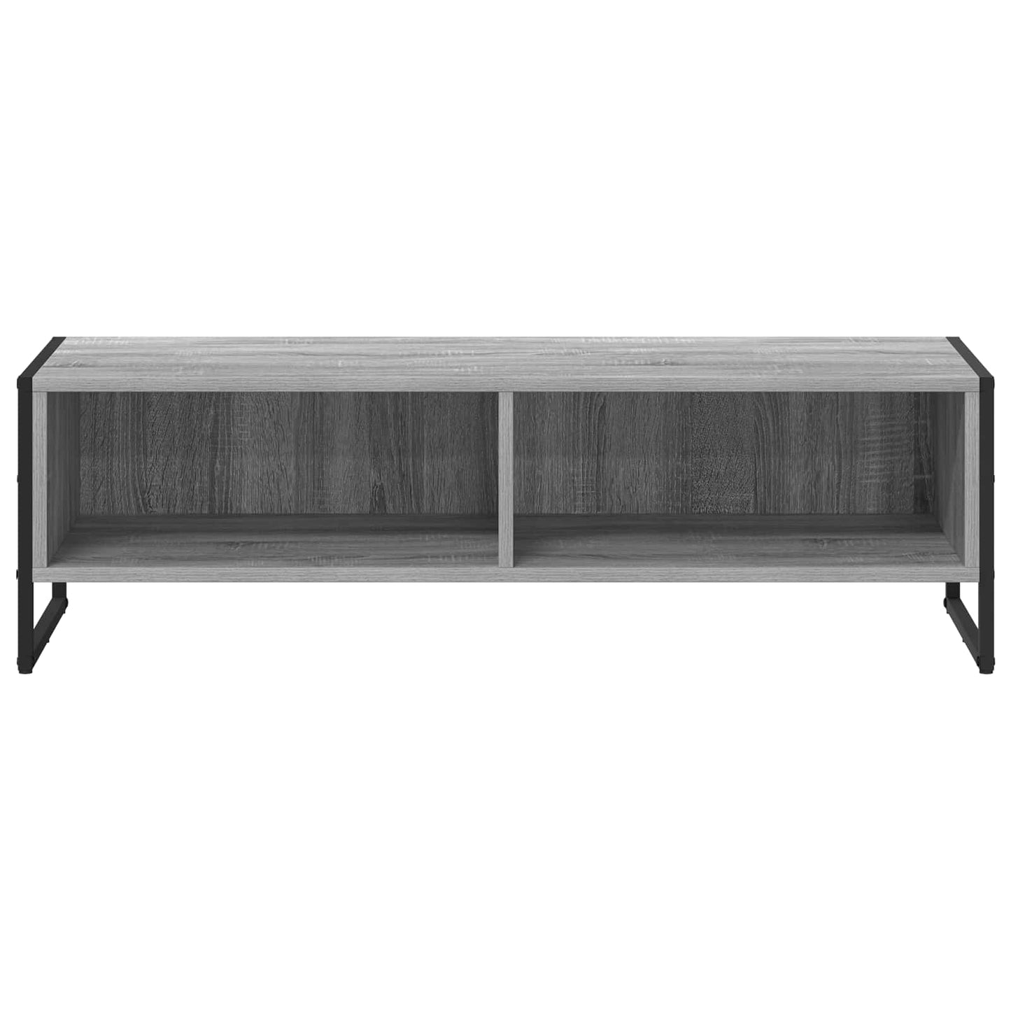 vidaXL TV Cabinet Grey Sonoma 100 x 36.5 x 30.5 cm Engineered Wood