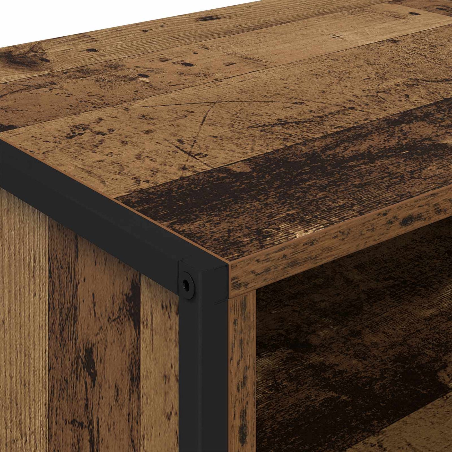 vidaXL TV Cabinet Old Wood 100 x 36.5 x 30.5 cm Engineered Wood