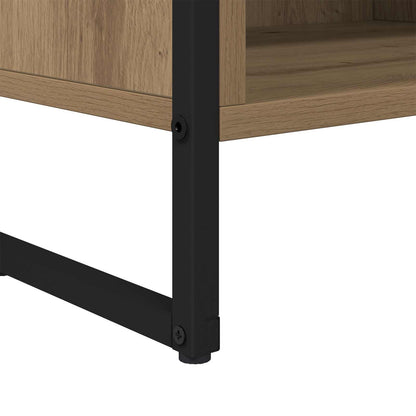 vidaXL TV Cabinet 100 x 36 x 30.5 cm Artisan Oak Engineered Wood