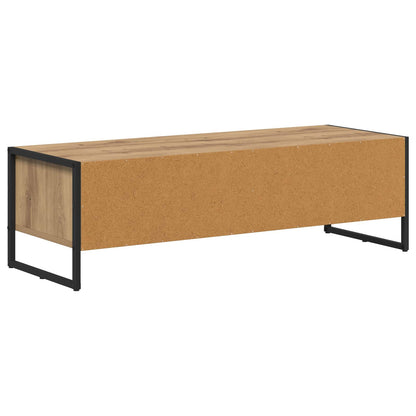 vidaXL TV Cabinet Artisian Oak 100 x 36.5 x 30.5 cm Engineered Wood