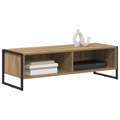 vidaXL TV Cabinet 100 x 36 x 30.5 cm Artisan Oak Engineered Wood
