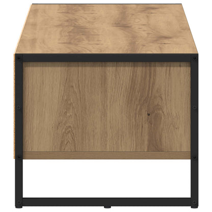vidaXL TV Cabinet Artisian Oak 100 x 36.5 x 30.5 cm Engineered Wood