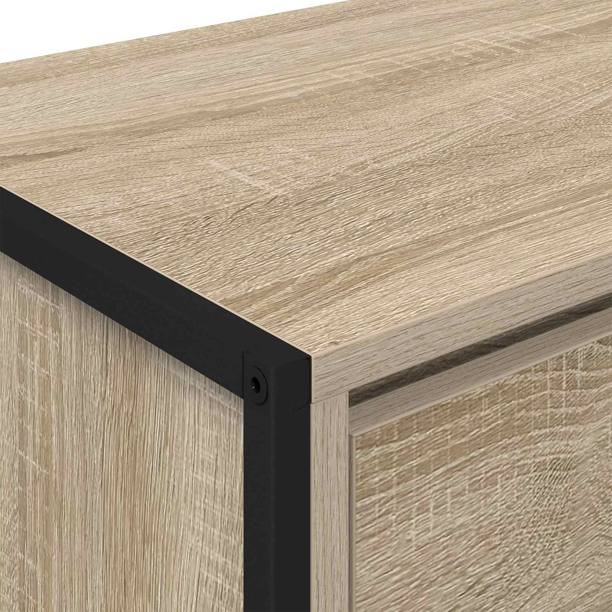 vidaXL TV Cabinet 100 x 36 x 49.5 cm Sonoma Oak Engineered Wood