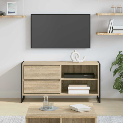 vidaXL TV Cabinet Sonoma 100 x 36 x 49.5 cm Engineered Wood