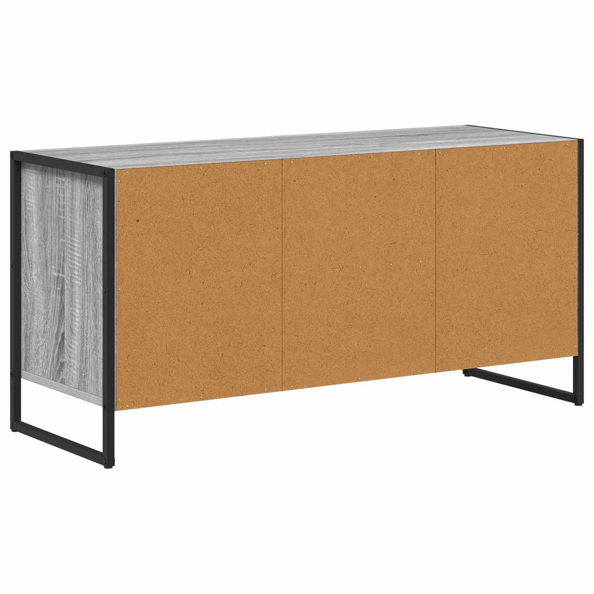 vidaXL TV Cabinet 100 x 36 x 49.5 cm Grey Sonoma Engineered Wood