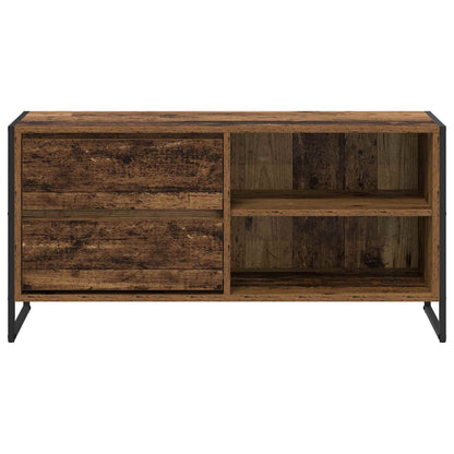 vidaXL TV Cabinet Old Wood 100 x 36 x 49.5 cm Engineered Wood