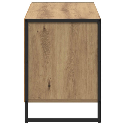 vidaXL TV Cabinet Artisian Oak 100 x 36 x 49.5 cm Engineered Wood