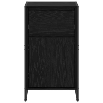 vidaXL Sideboard Black Oak 43 x 36 x 75.5 cm Engineered Wood