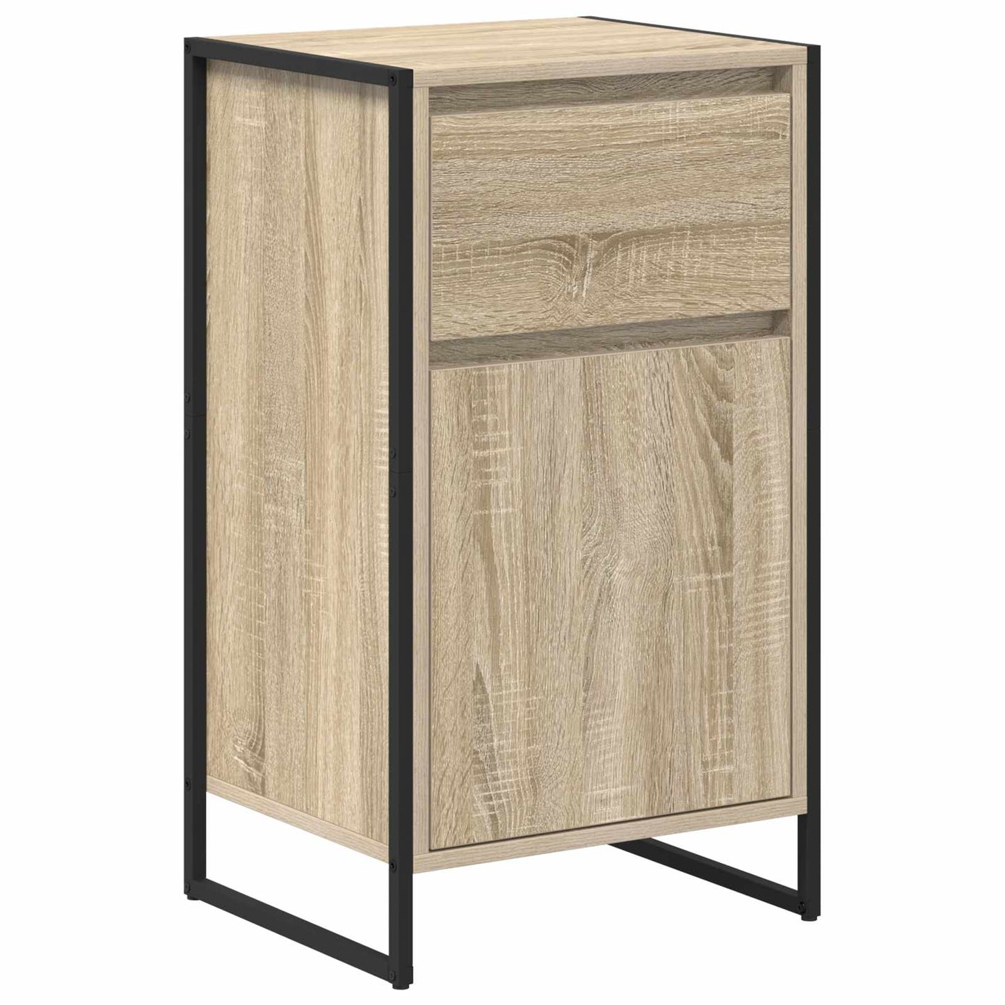 vidaXL Sideboard with Drawer Sonoma 43 x 36 x 75.5 cm Engineered Wood