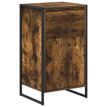 vidaXL Sideboard Smoke Oak 43 x 36 x 75.5 cm Engineered Wood