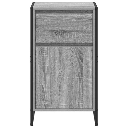 vidaXL Sideboard Grey Sonoma 43 x 36 x 75.5 cm Engineered Wood