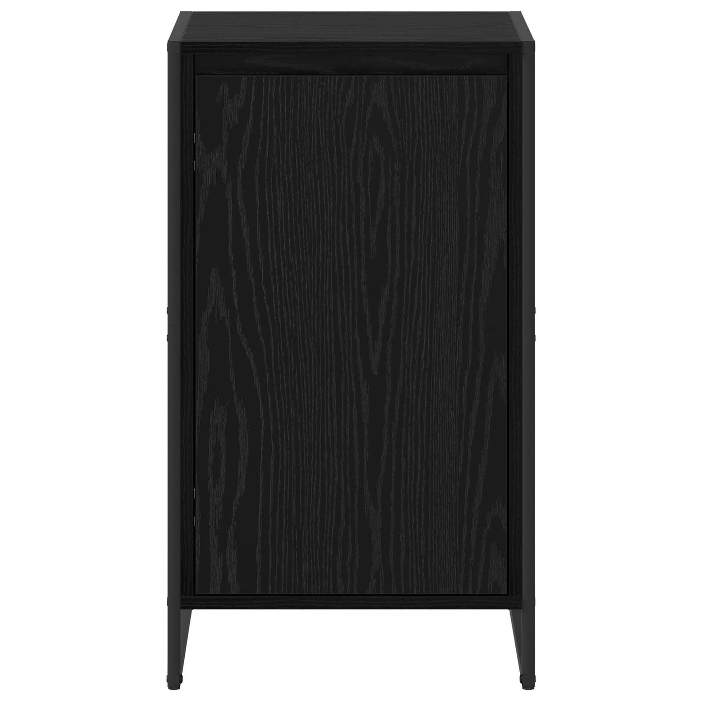 vidaXL Sideboard Black Oak 43 x 36 x 75.5 cm Engineered Wood