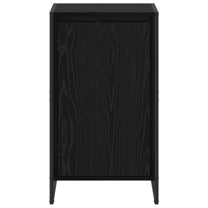 vidaXL Sideboard Black Oak 43 x 36 x 75.5 cm Engineered Wood