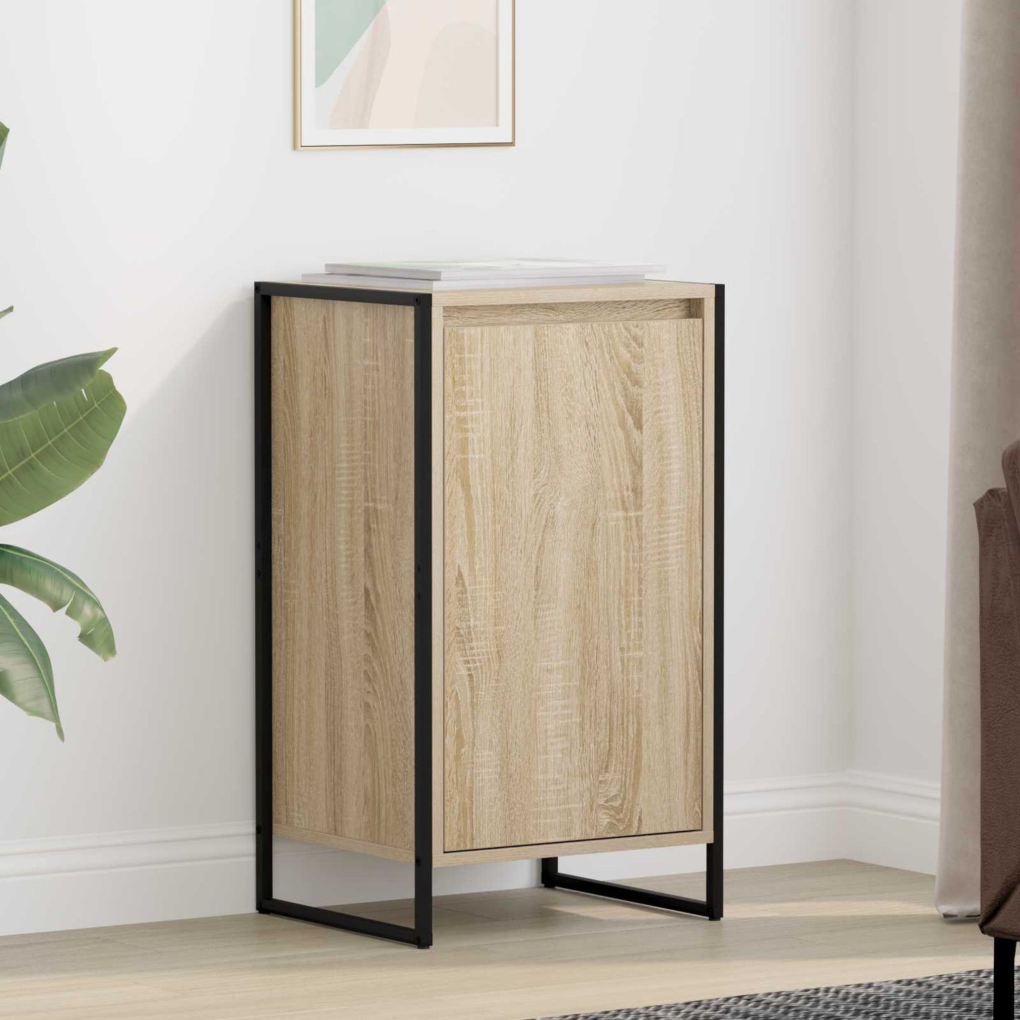 vidaXL Sideboard Sonoma 43 x 36 x 75.5 cm Engineered Wood