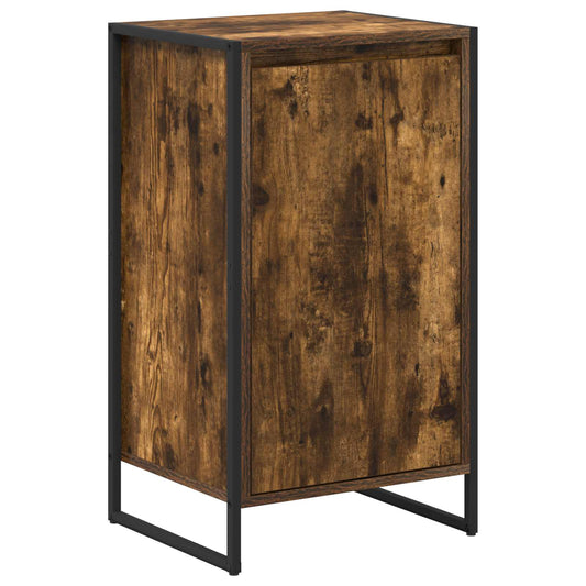 vidaXL Sideboard Smoke Oak 43 x 36 x 75.5 cm Engineered Wood