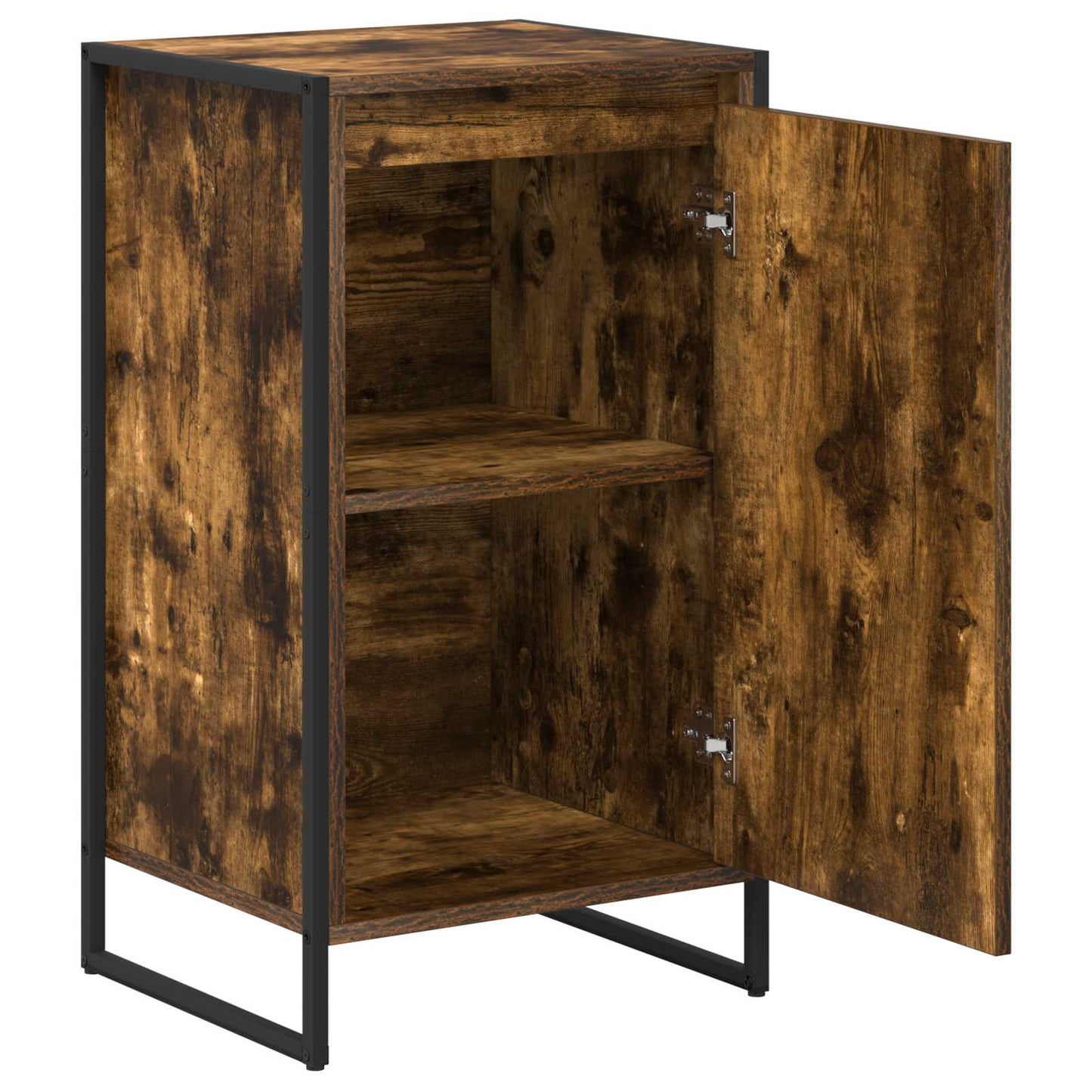 vidaXL Sideboard Smoke Oak 43 x 36 x 75.5 cm Engineered Wood