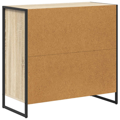 vidaXL Sideboard with Drawer Sonoma 79 x 36 x 75.5 cm Engineered Wood