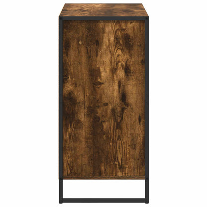 vidaXL Sideboard Smoke Oak 79 x 36 x 75.5 cm Engineered Wood