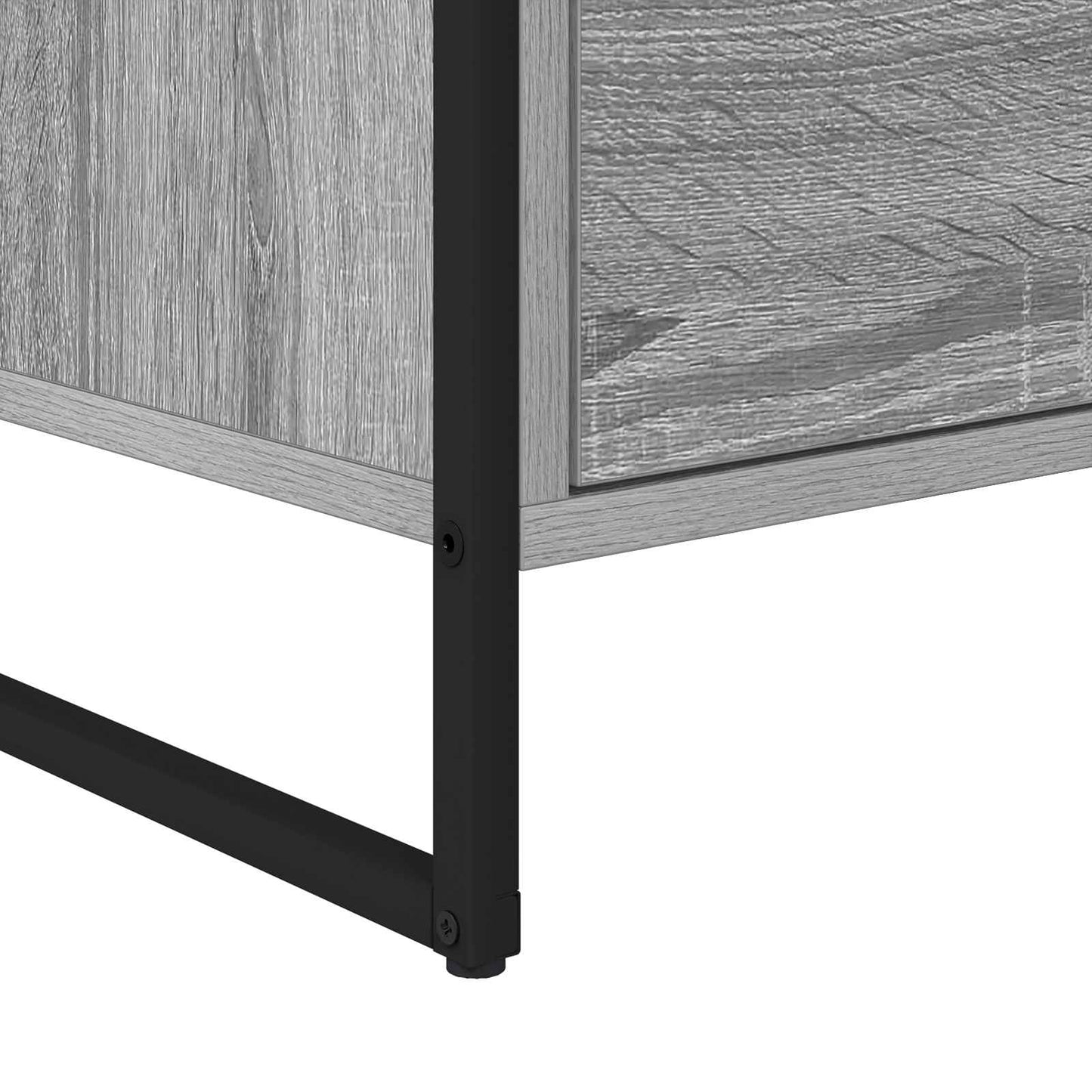 vidaXL Sideboard Grey Sonoma 79 x 36 x 75.5 cm Engineered Wood