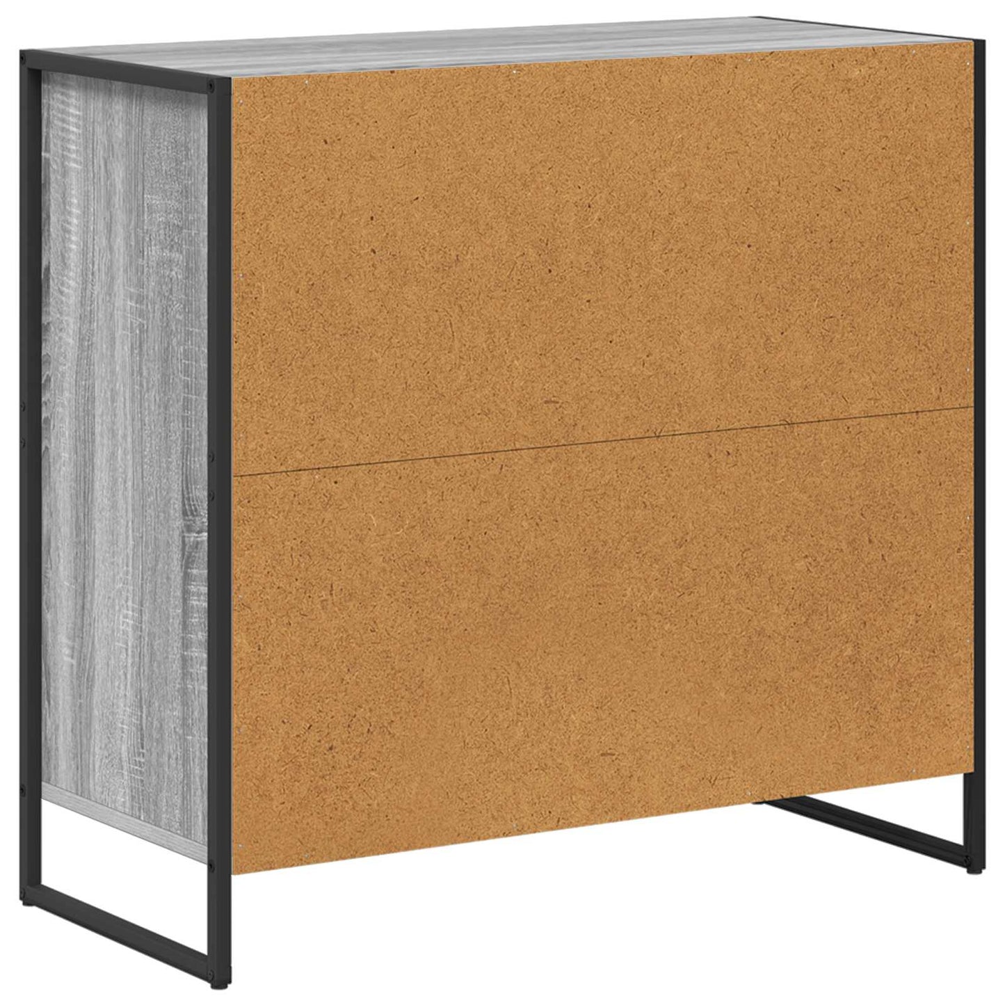 vidaXL Sideboard Grey Sonoma 79 x 36 x 75.5 cm Engineered Wood
