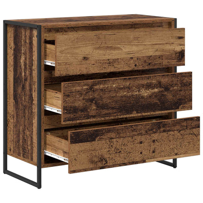 vidaXL Sideboard Old Wood 79 x 36 x 75.5 cm Engineered Wood