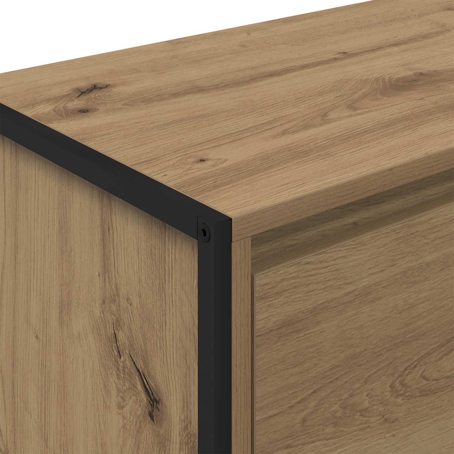 vidaXL Sideboard Artisian Oak 79 x 36 x 75.5 cm Engineered Wood