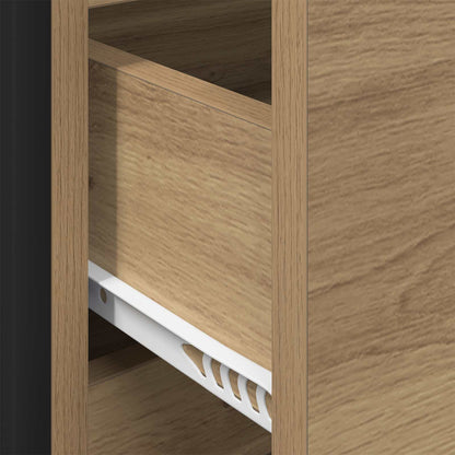 vidaXL Sideboard Artisian Oak 79 x 36 x 75.5 cm Engineered Wood