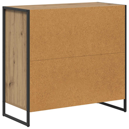 vidaXL Sideboard Artisian Oak 79 x 36 x 75.5 cm Engineered Wood