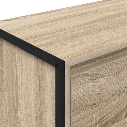 vidaXL Side Cabinet Sonoma 79 x 36 x 75 cm Engineered Wood