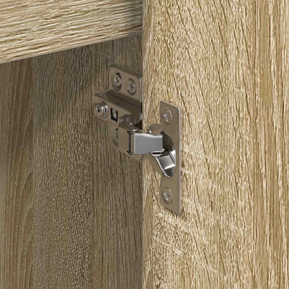 vidaXL Side Cabinet Sonoma 79 x 36 x 75 cm Engineered Wood