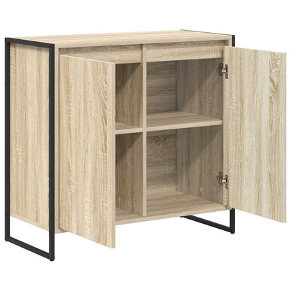 vidaXL Side Cabinet Sonoma 79 x 36 x 75 cm Engineered Wood
