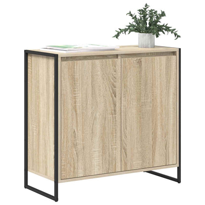 vidaXL Side Cabinet Sonoma 79 x 36 x 75 cm Engineered Wood