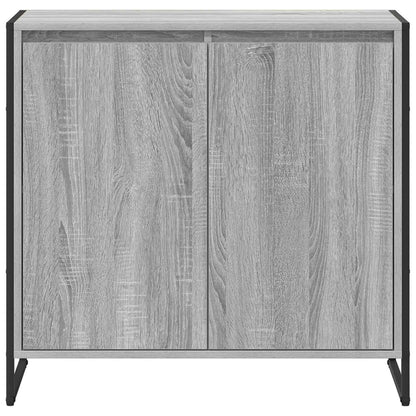 vidaXL Side Cabinet Grey Sonoma 79 x 36 x 75 cm Engineered Wood