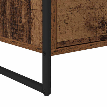 vidaXL Side Cabinet Old Wood 79 x 36 x 75 cm Engineered Wood