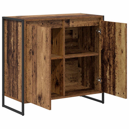 vidaXL Side Cabinet Old Wood 79 x 36 x 75 cm Engineered Wood