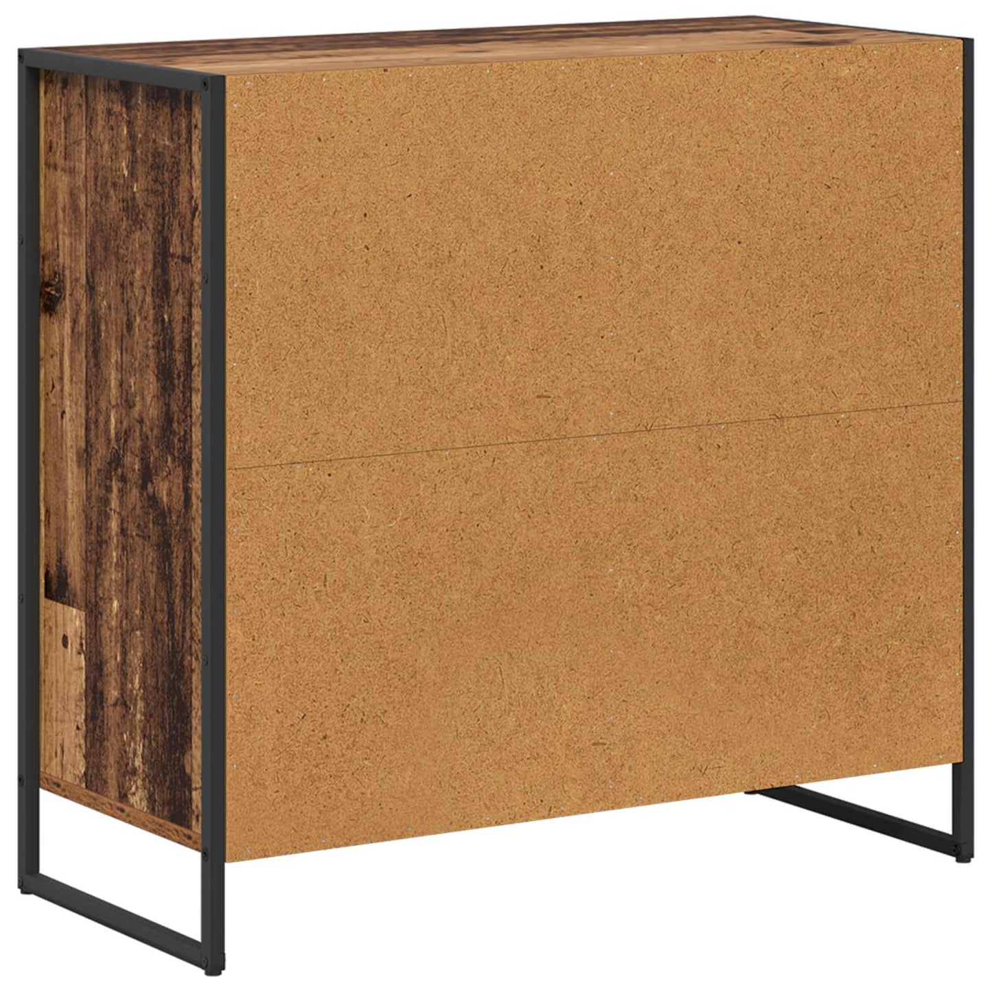vidaXL Side Cabinet Old Wood 79 x 36 x 75 cm Engineered Wood