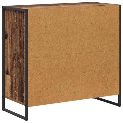 vidaXL Side Cabinet Old Wood 79 x 36 x 75 cm Engineered Wood