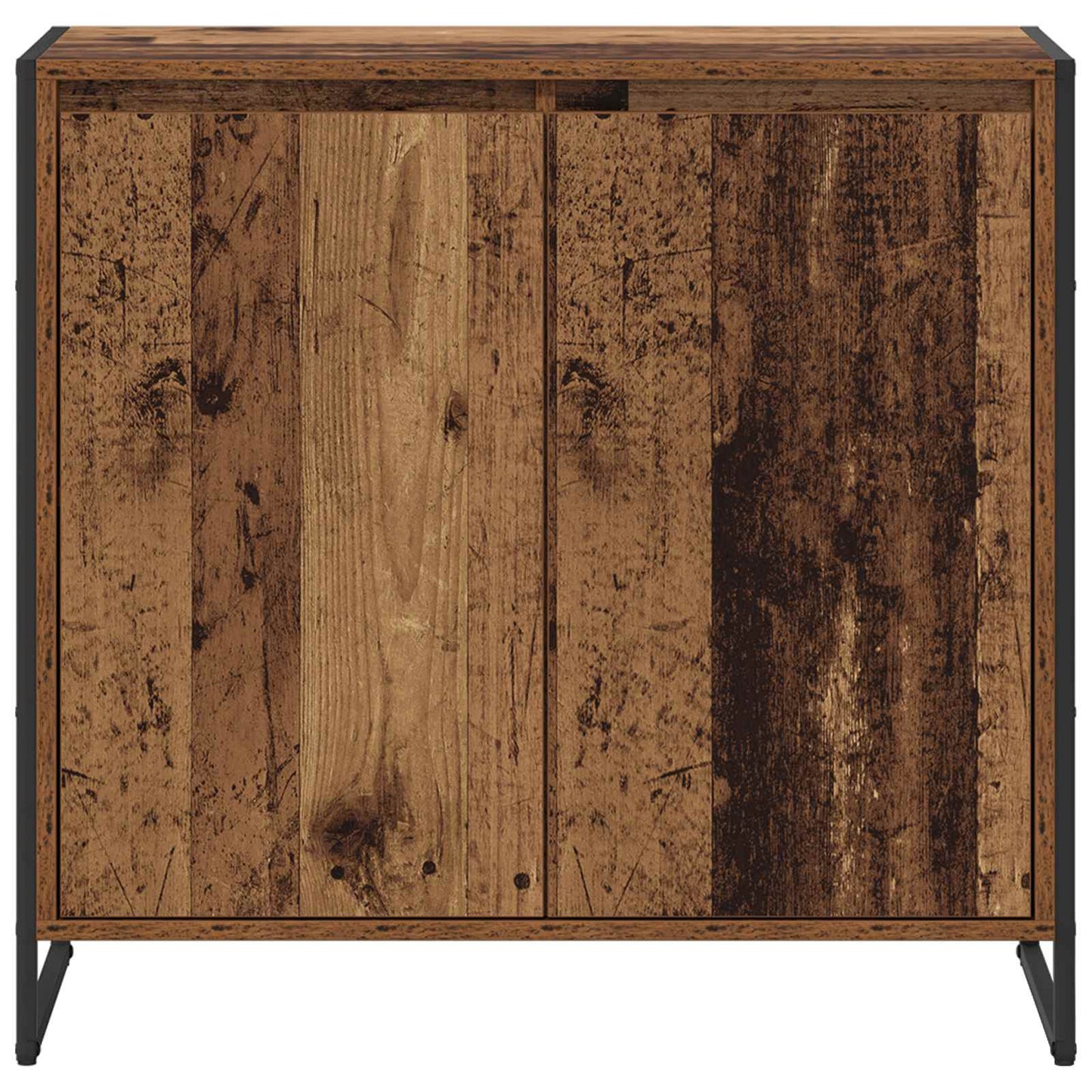 vidaXL Side Cabinet Old Wood 79 x 36 x 75 cm Engineered Wood