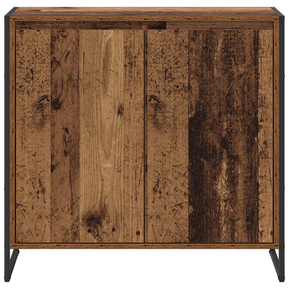 vidaXL Side Cabinet Old Wood 79 x 36 x 75 cm Engineered Wood