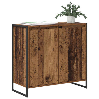 vidaXL Side Cabinet Old Wood 79 x 36 x 75 cm Engineered Wood