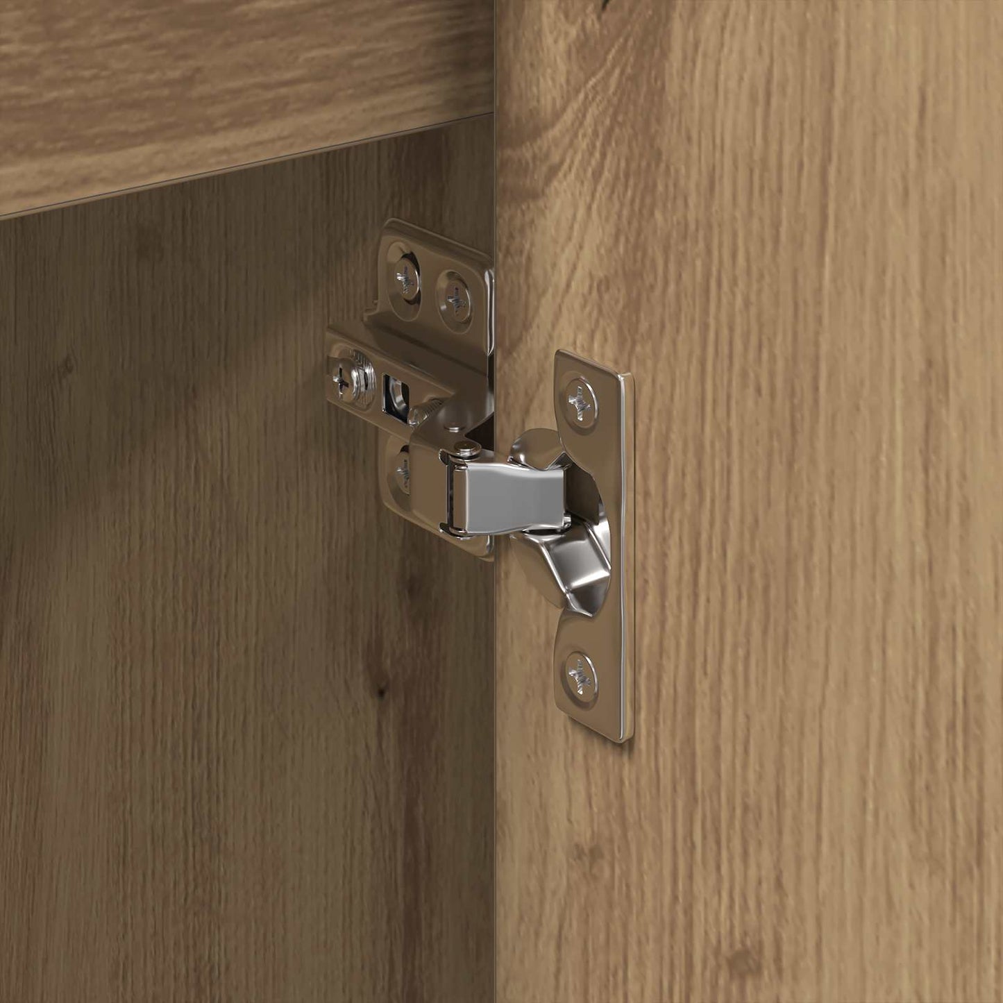 vidaXL Side Cabinet Artisian Oak 79 x 36 x 75 cm Engineered Wood