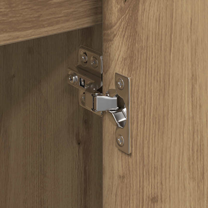 vidaXL Side Cabinet Artisian Oak 79 x 36 x 75 cm Engineered Wood