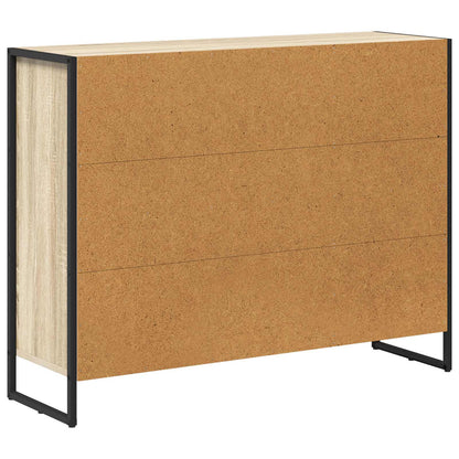 vidaXL Side Cabinet Sonoma 96.5 x 30 x 75 cm Engineered Wood