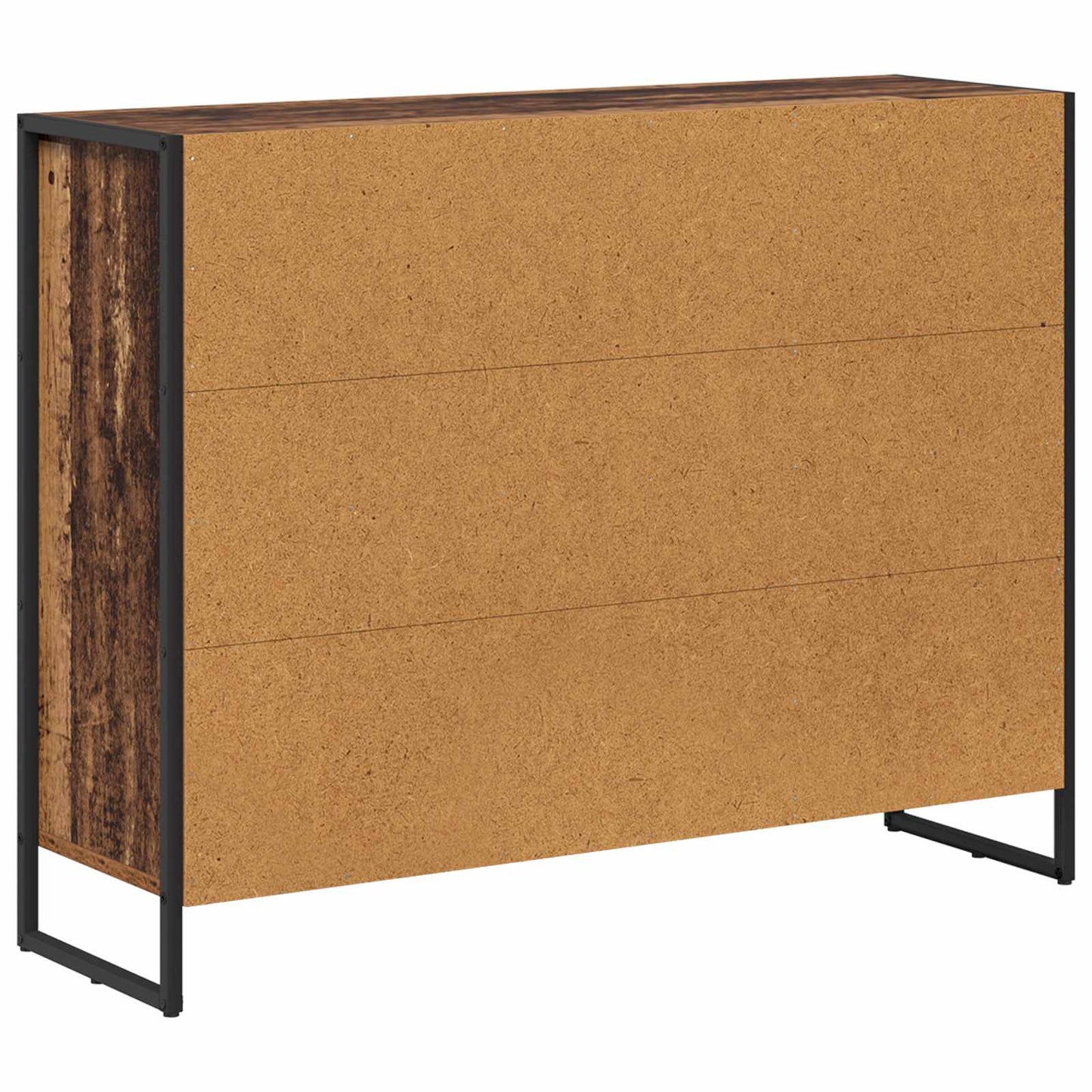 vidaXL Side Cabinet Old Wood 96.5 x 30 x 75 cm Engineered Wood