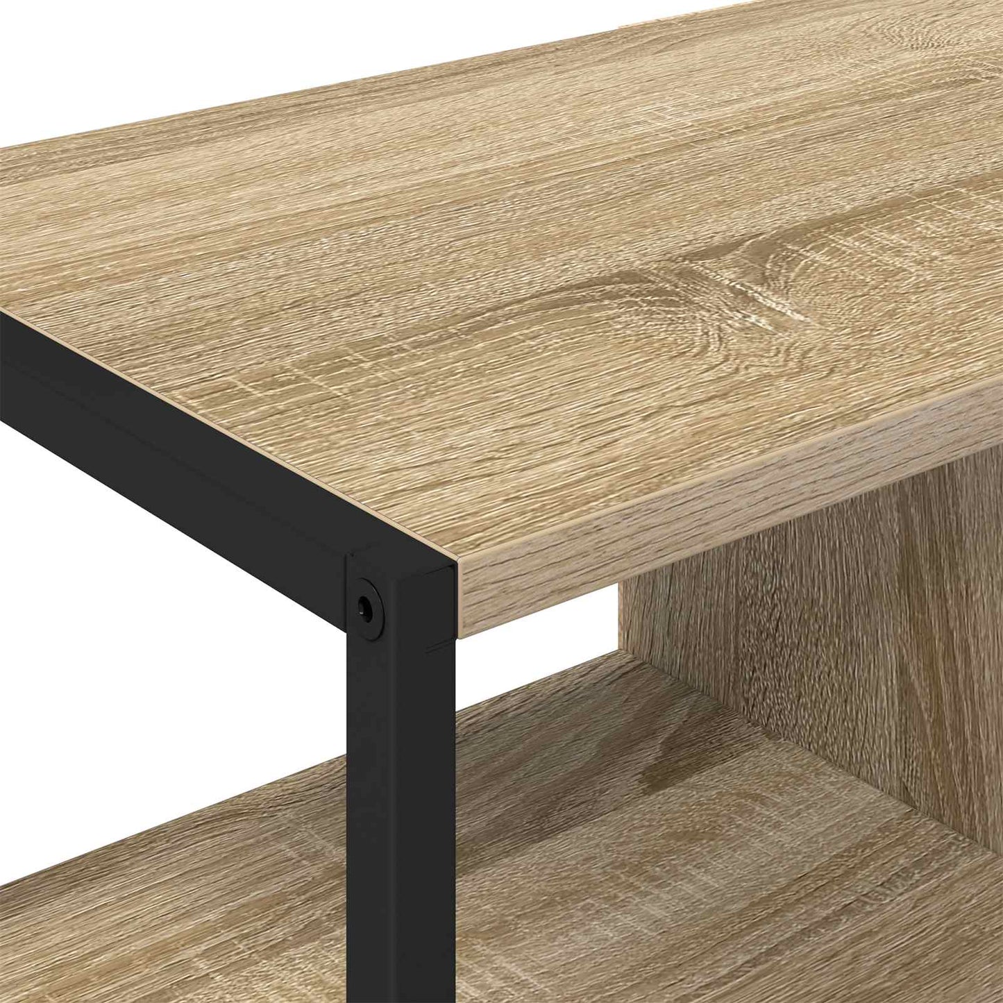 vidaXL Side Cabinet Sonoma 96.5 x 30 x 75 cm Engineered Wood